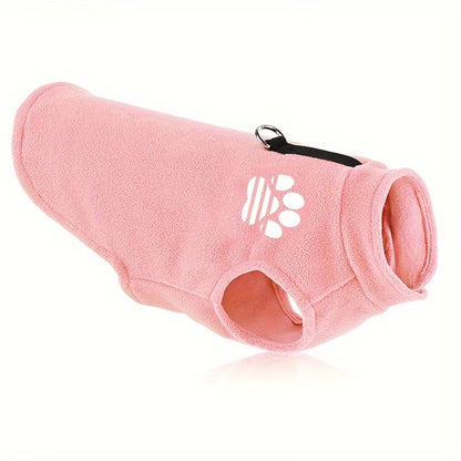 Fleece Dog Sweater | Warm, Soft & Stylish Winter Jacket