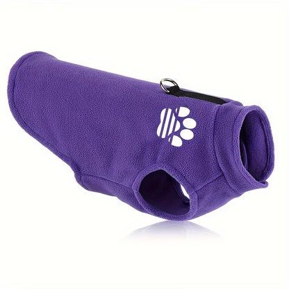 Fleece Dog Sweater | Warm, Soft & Stylish Winter Jacket