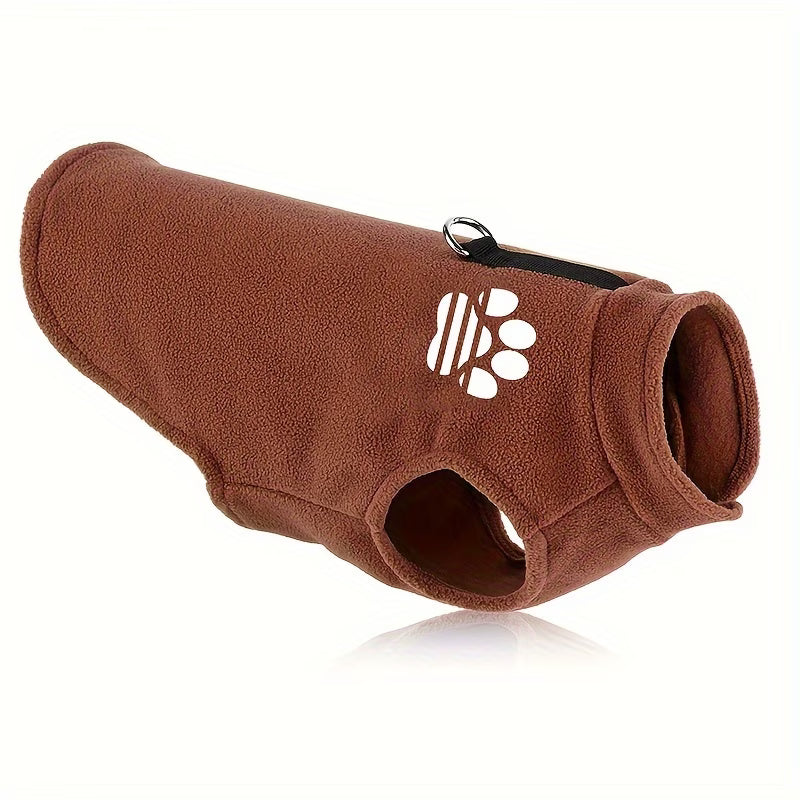 Fleece Dog Sweater | Warm, Soft & Stylish Winter Jacket
