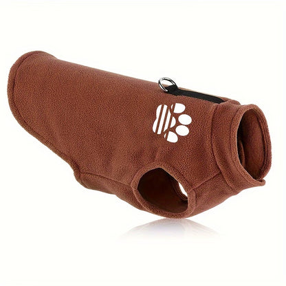 Fleece Dog Sweater | Warm, Soft & Stylish Winter Jacket