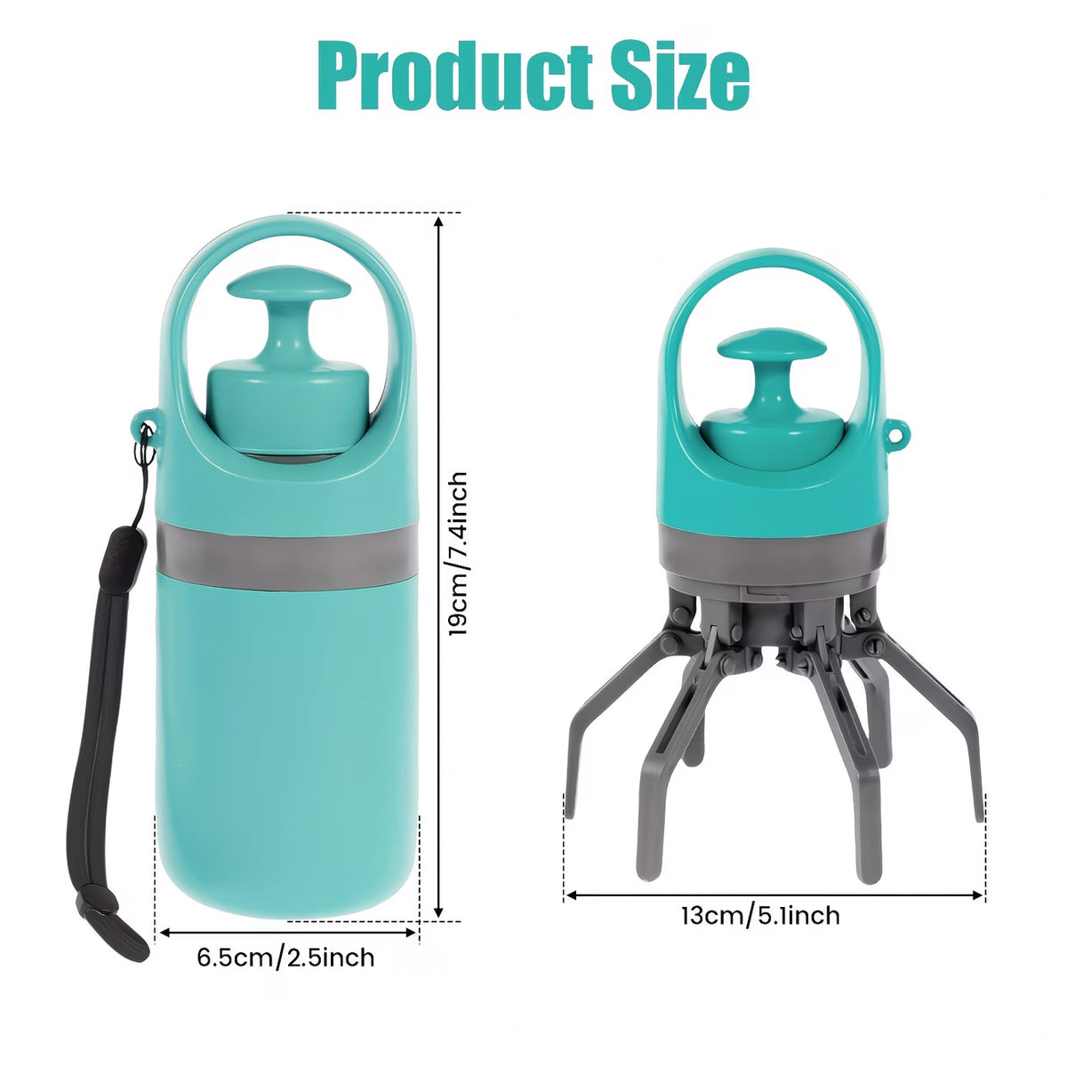 Hands-Free Pet Waste Scooper