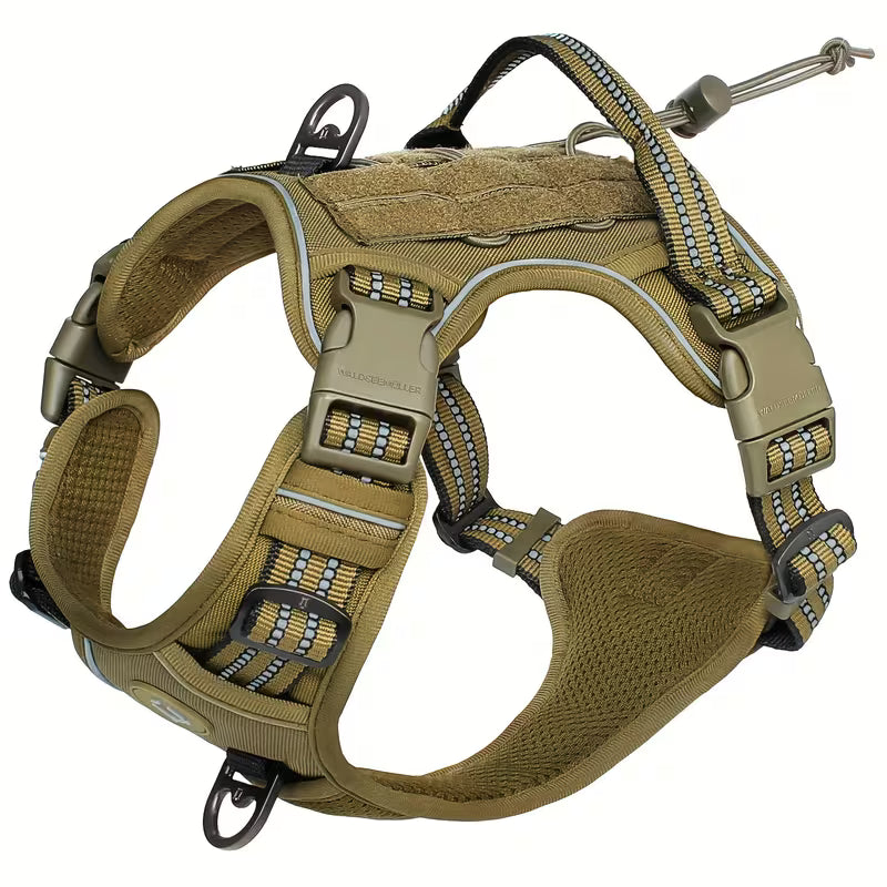 No-Pull Tactical Dog Harness 🐾 Ultimate Control & Comfort